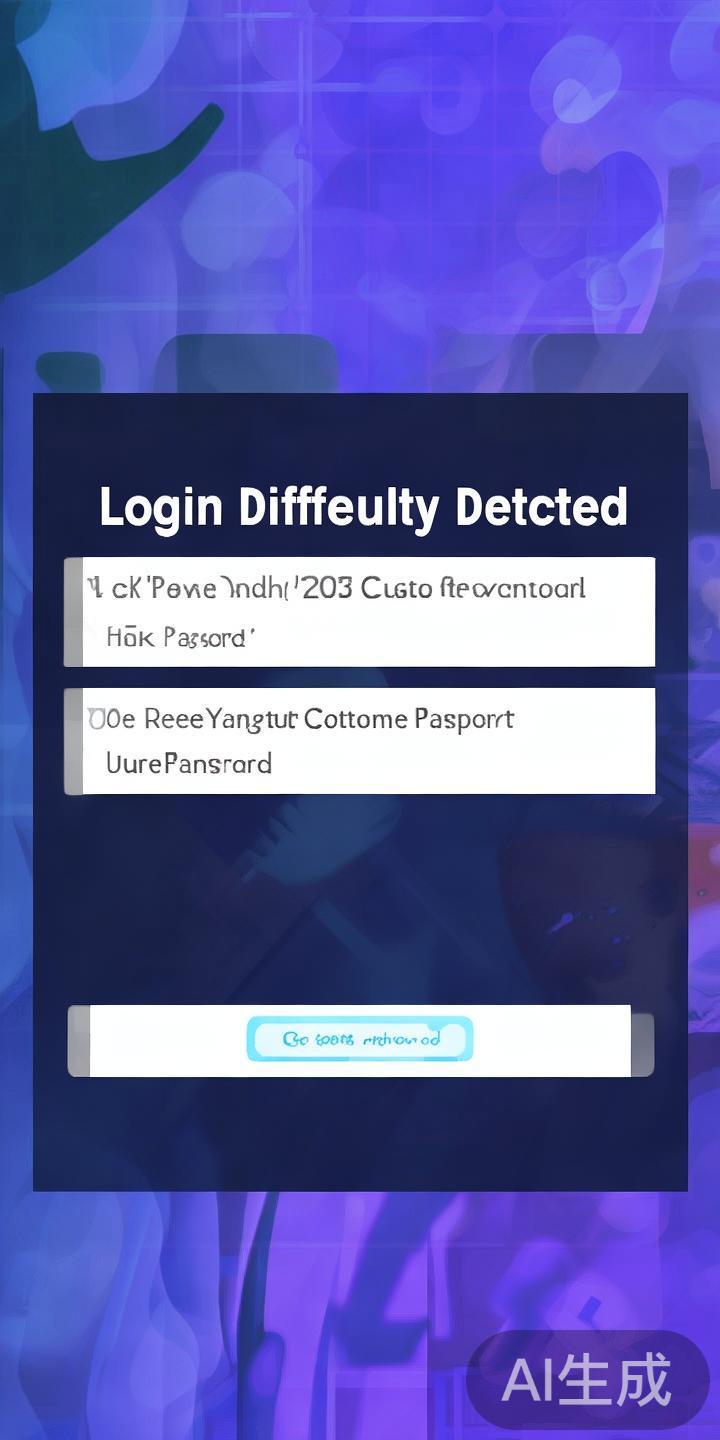 账号登录困难。遇到登录异常时，首先确认账号密码是否