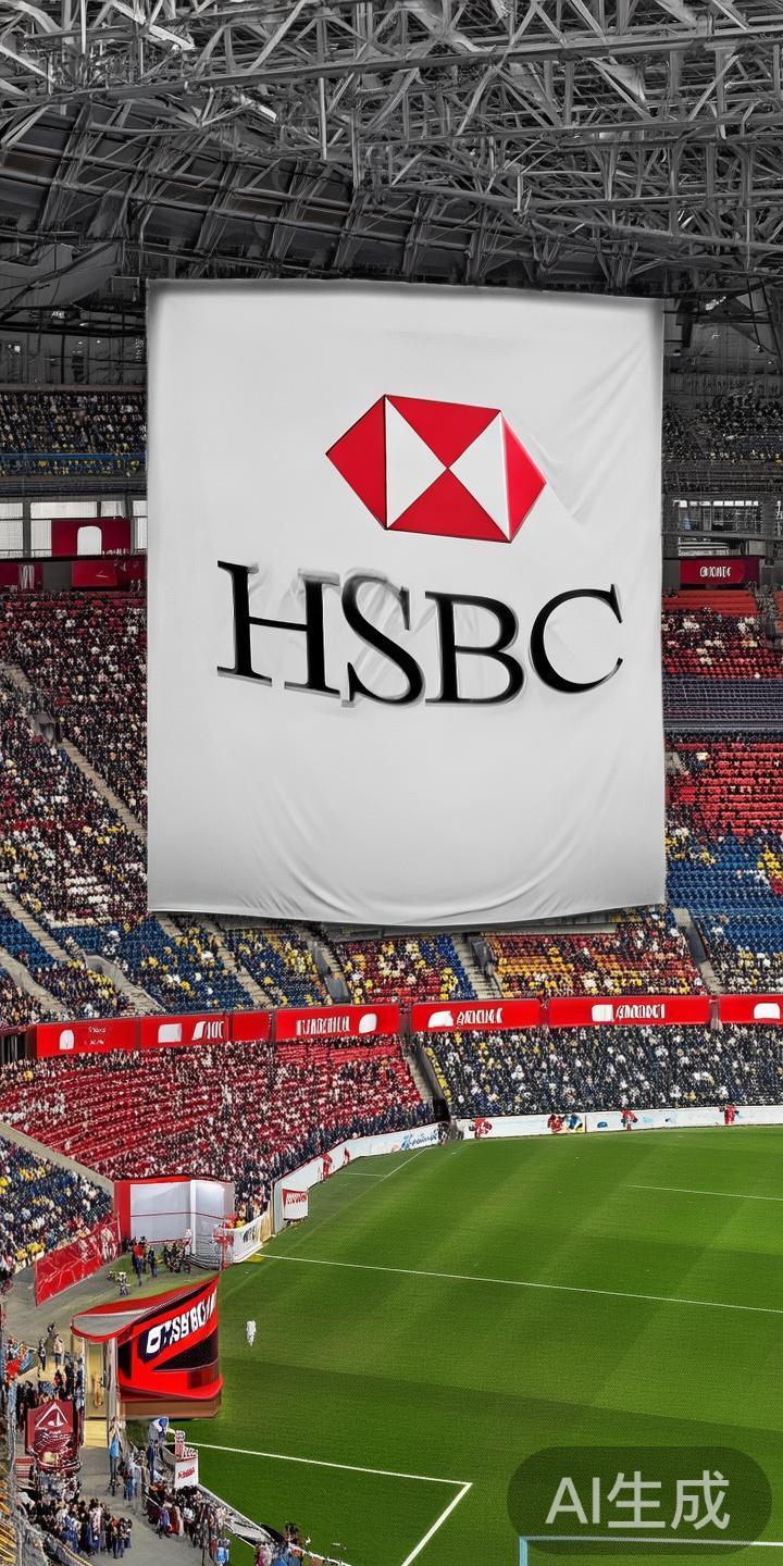 金融服务：比如汇丰银行（HSBC）作为曼联的官方合