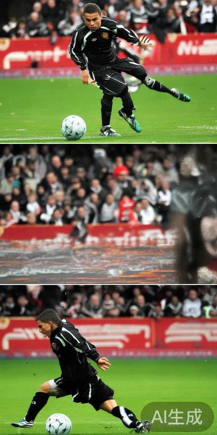 C罗的足球天赋从小便展露无遗。2002年，他在里斯